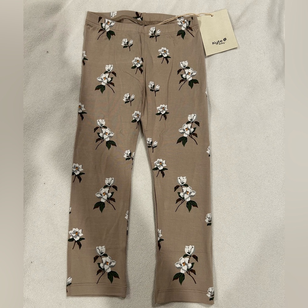 Kyte Baby NWT leggings khaki magnolia